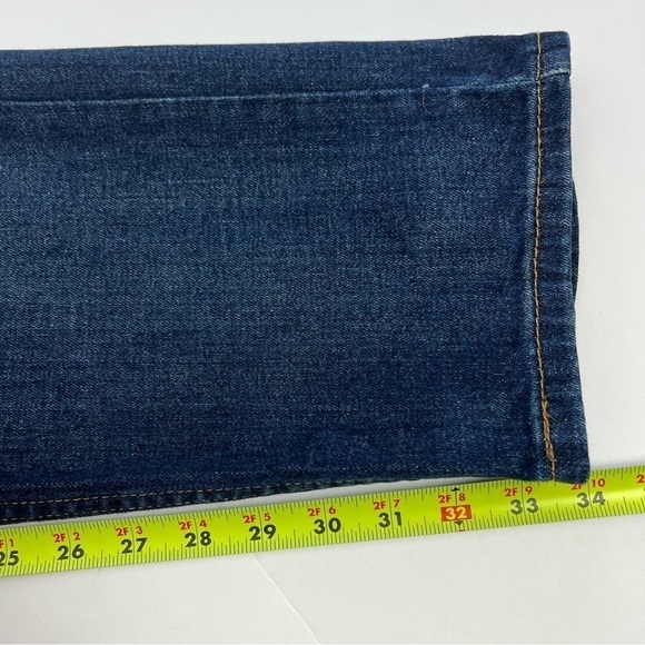 Levi’s Strauss 505 Men’s Blue Jeans Sz W36/L34 Medium Wash Pockets Distressed - Picture 10 of 10